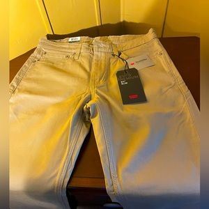 Levi’s 511 buff jeans with tags 32 x 32 slim